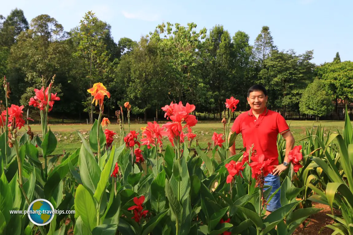 Timothy Tye at Taman Botani Putrajaya