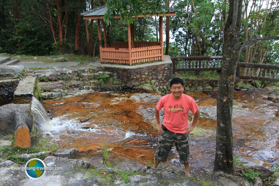 Timothy Tye di Hutan Lipur Sungai Teroi