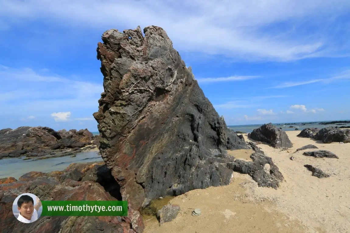 Batu Layar Beach, Kota Tinggi District