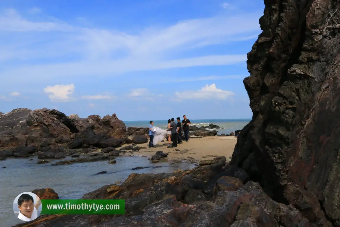 Batu Layar Beach, Kota Tinggi District