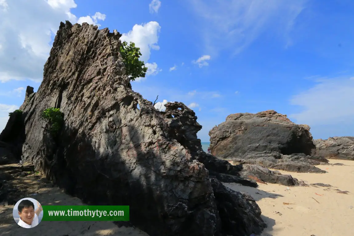 Batu Layar Beach, Kota Tinggi District