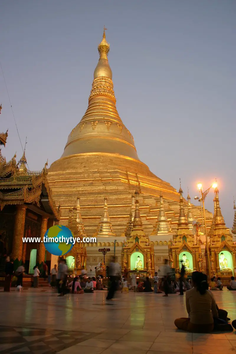 Shwedagon Pagoda, Yangon