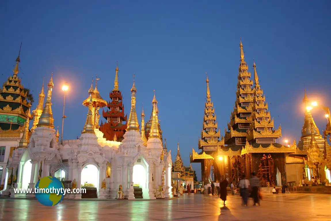 Shwedagon Pagoda, Yangon