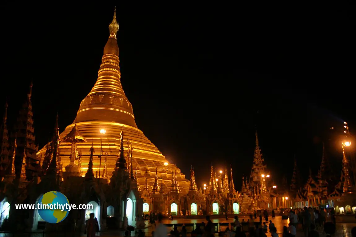 Shwedagon Pagoda, Yangon