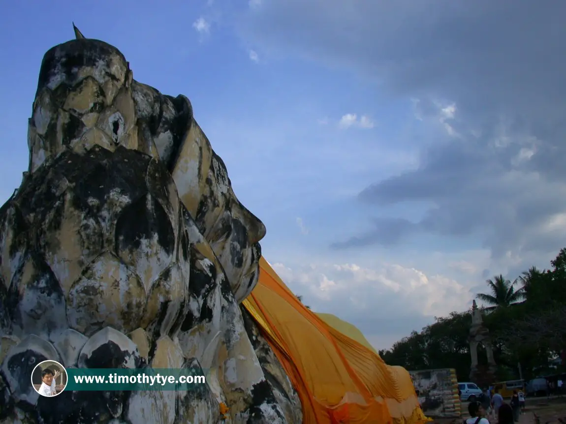 Reclining Buddha of Wat Lokayasuttharam, Ayutthaya