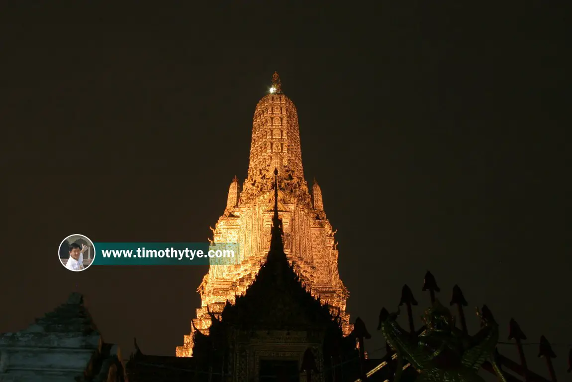 Wat Arun at night, Bangkok