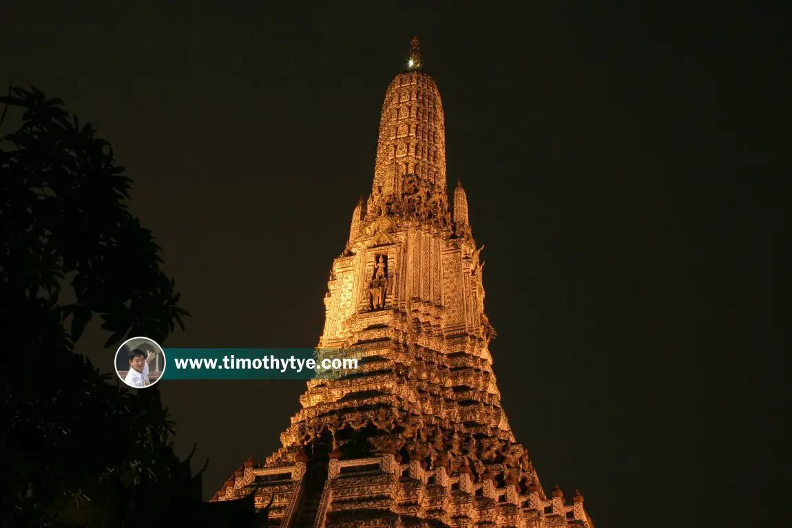 Wat Arun at night, Bangkok