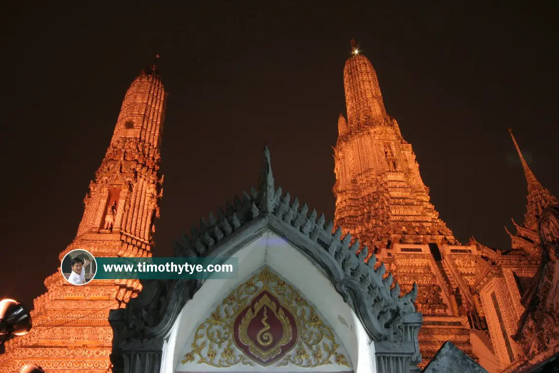Wat Arun at night, Bangkok