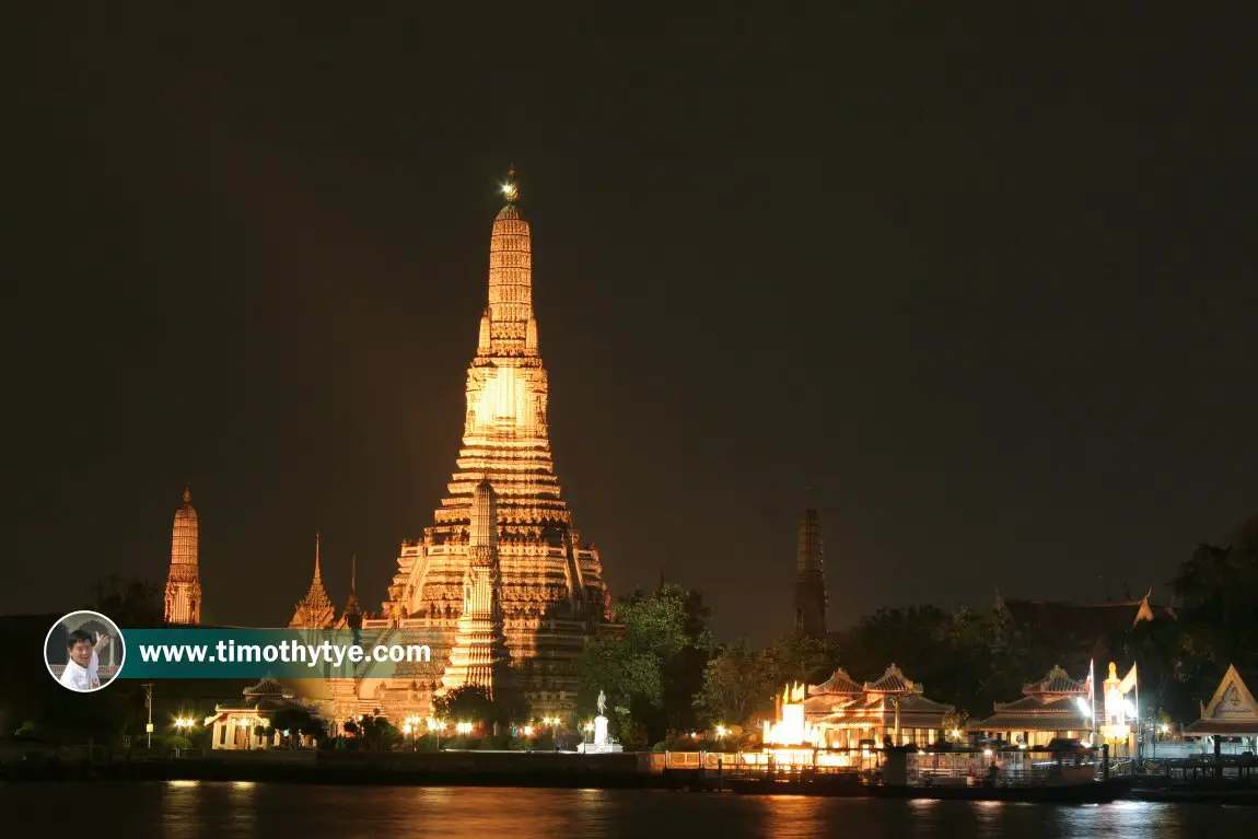 Wat Arun at night, Bangkok