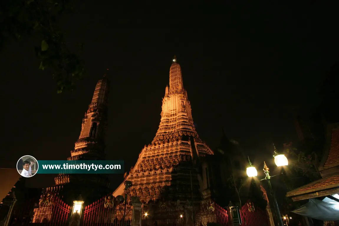 Wat Arun at night, Bangkok