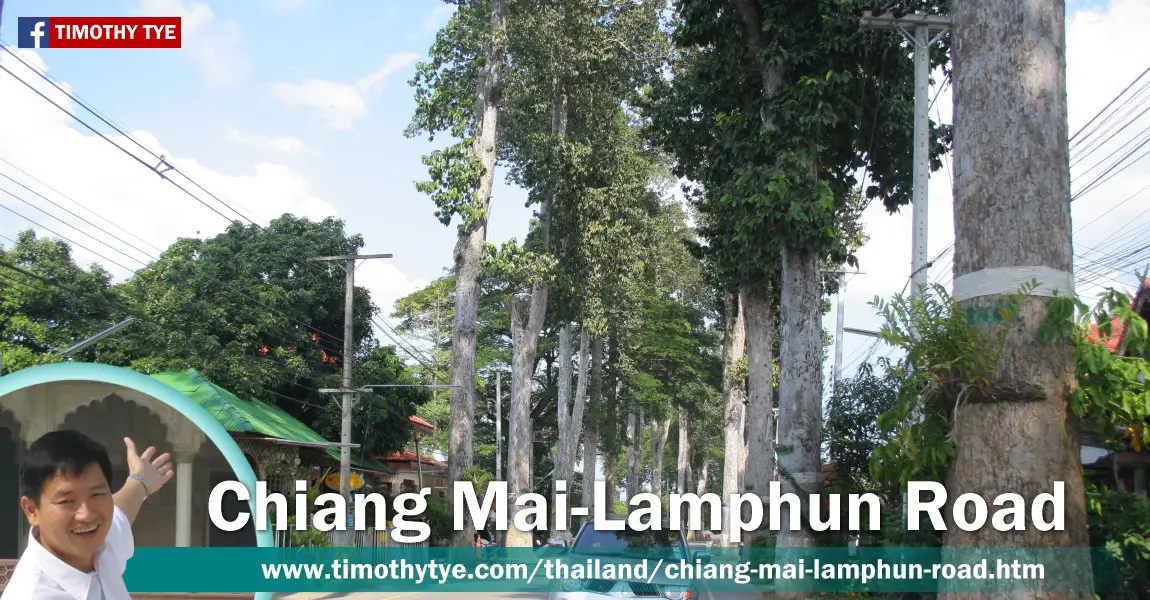 Chiang Mai-Lamphun Road, Thailand