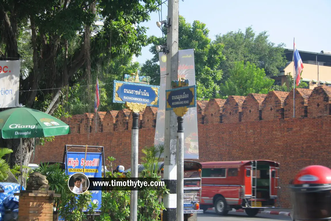 City Wall of Chiang Mai