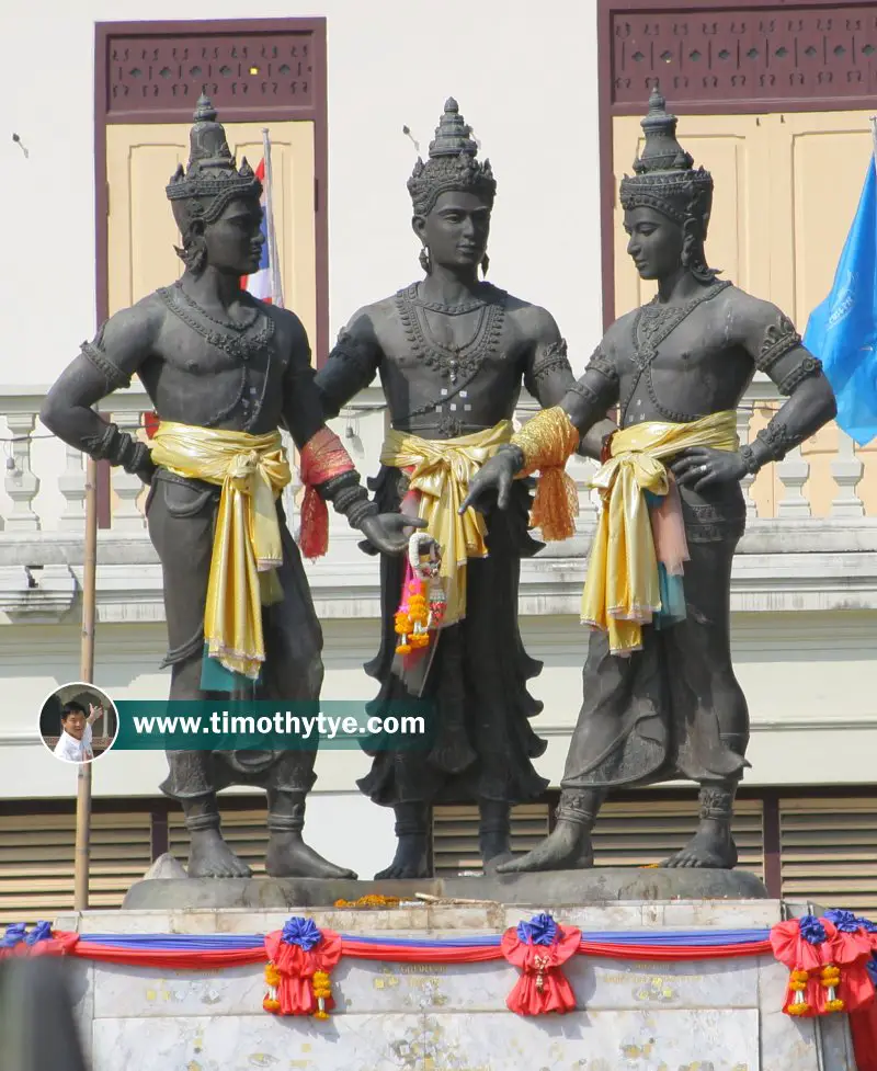 Three Kings Monument, Chiang Mai