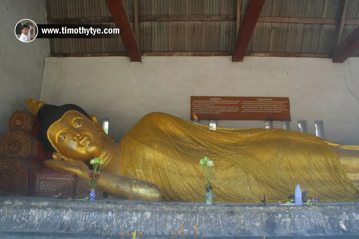 The Reclining Buddha of Wat Chedi Luang