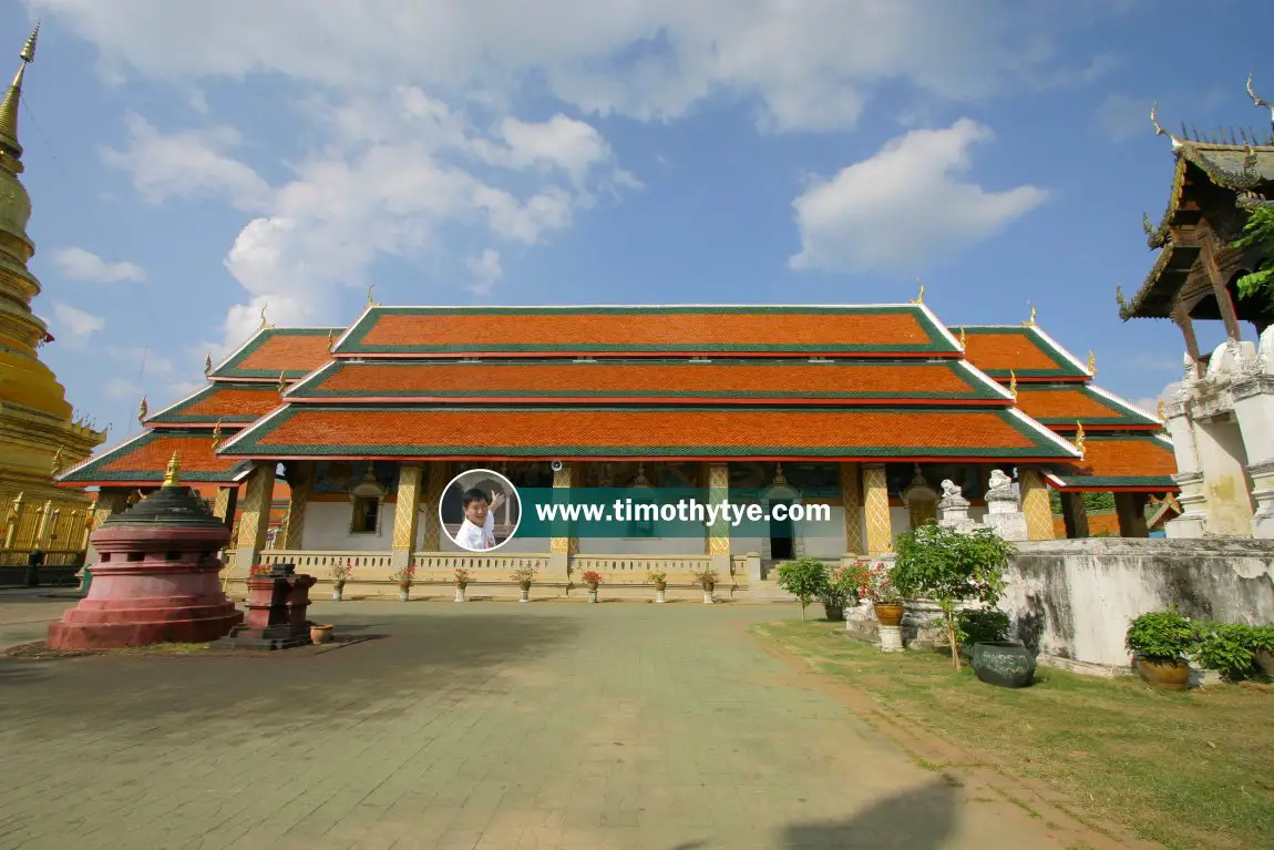 Wat Phra That Haripunchai Woramahawihan, Lamphun, Thailand