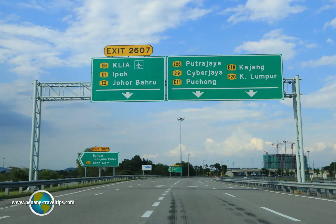 South Klang Valley Expressway, SKVE, (E26), Malaysia
