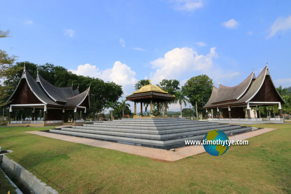 Pavilions at the Seri Menanti Royal Park